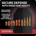 Elaphros® Gen 1 Lightweight Body Armor | Set of Two